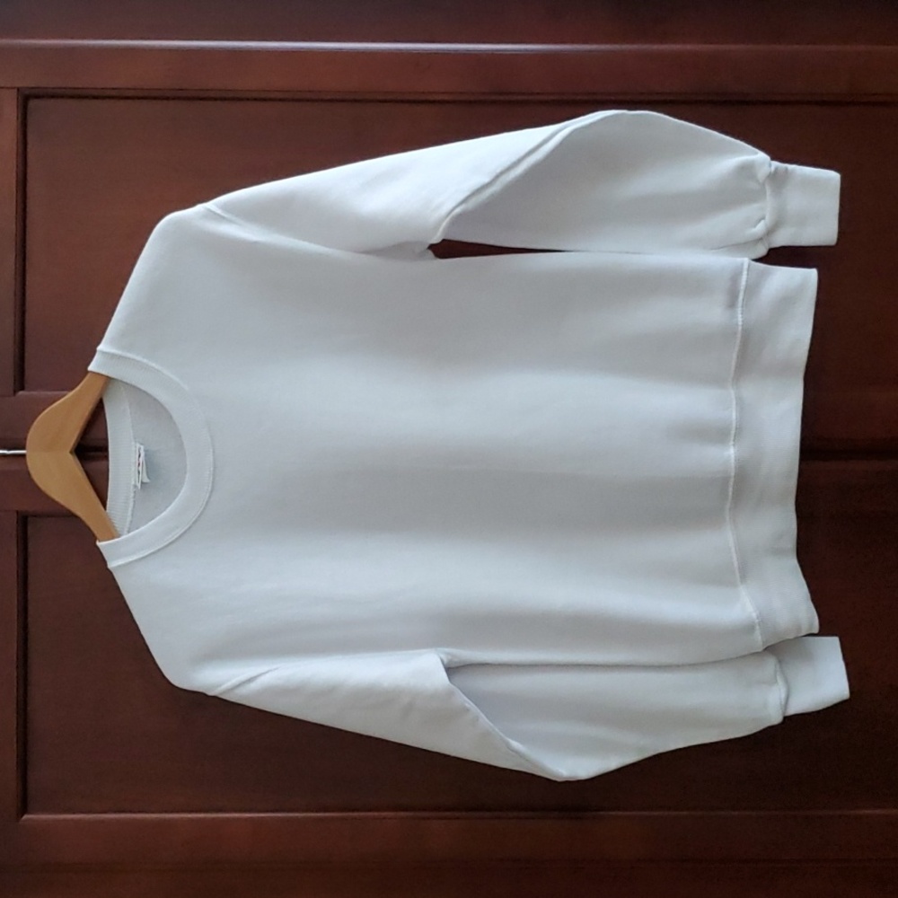 Bassett-Walker White Sweatshirt